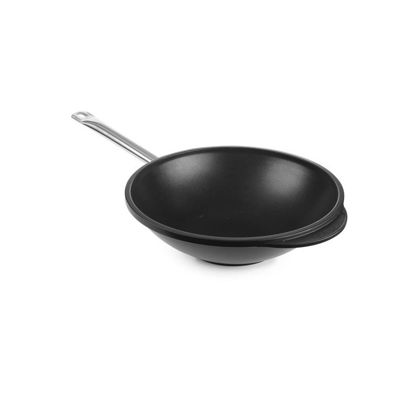 Patelnia Wok Aluminium 320 mm z Powłoką Tytanową