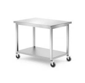 Stół jezdny z półką 1000x700x850 mm — funkcjonalność
