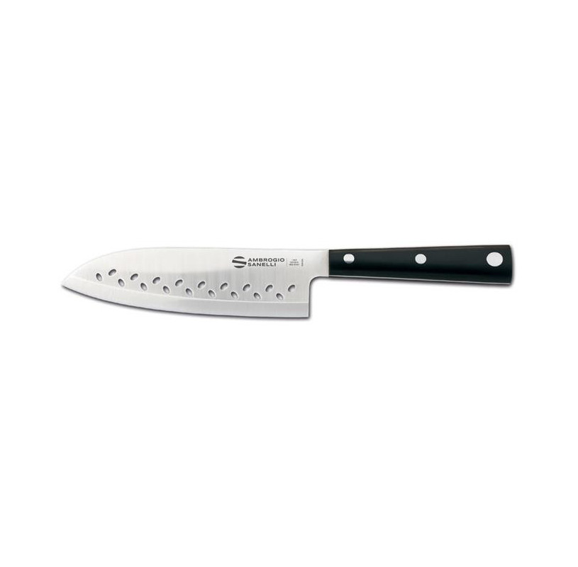 Nóż Santoku Ambrogio Sanelli Hasaki 16 cm – Precyzyjne Krojenie
