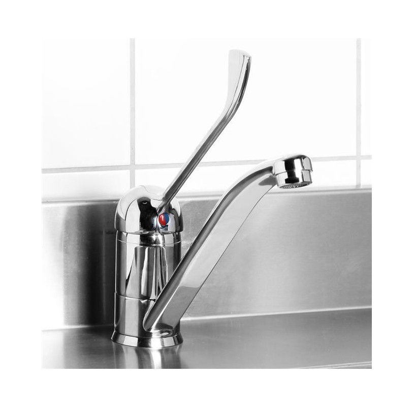 Bateria umywalkowa łokciowa 3/8", jednootworowa