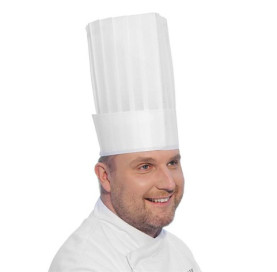 Czapka kucharska LE GRAND CHEF - zestaw 10 sztuk