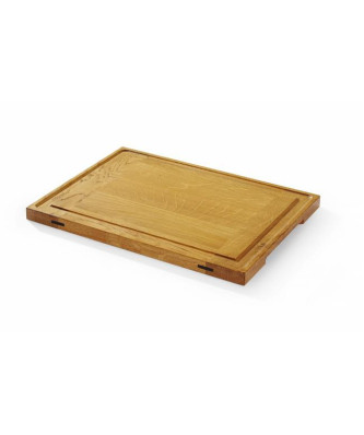 Deska Dębowa HENDI 370x270 - Serwowanie Przekąsek