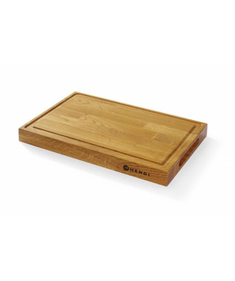 Deska dębowa HENDI 420x280mm do serwowania