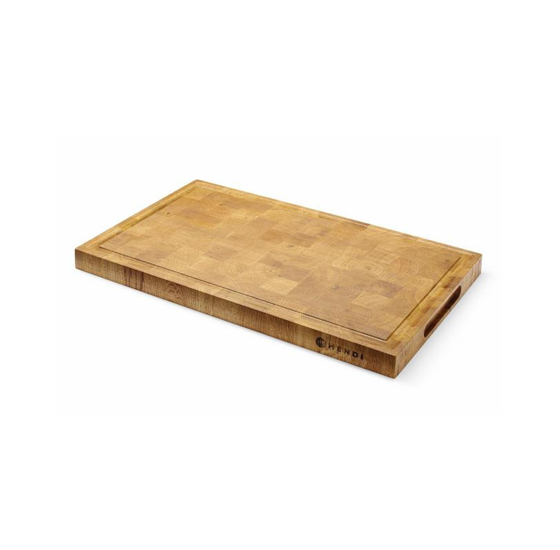 Deska dębowa HENDI 530x325x35mm – Profesjonalna