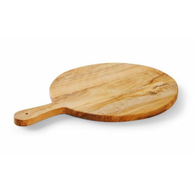 Deska do serwowania HENDI z drewna oliwnego, Ø320mm