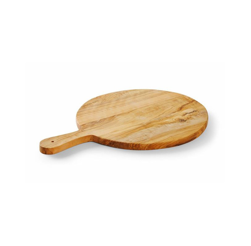 Deska do serwowania HENDI z drewna oliwnego, Ø320mm