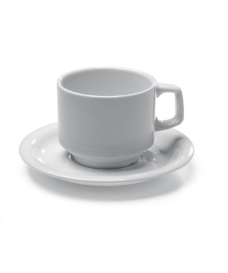 Filiżanka FRIG 275ml biała porcelana hotelowa