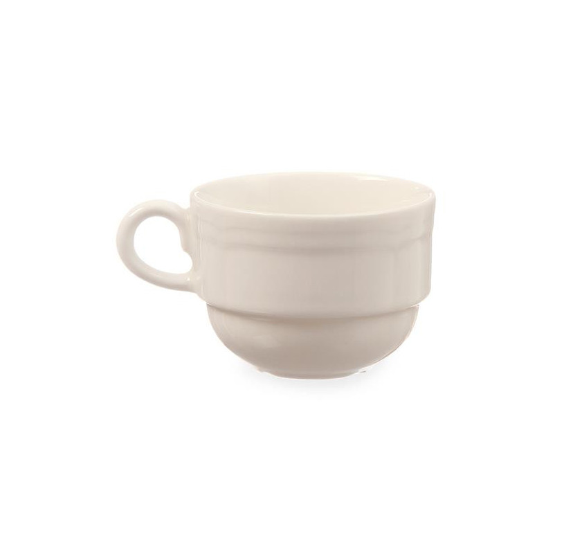 Filiżanka piętrowalna CLASSIC 100ml - Porcelana hotelowa