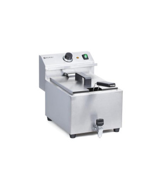 Frytownica MASTERPRO 8L z kranem spustowym