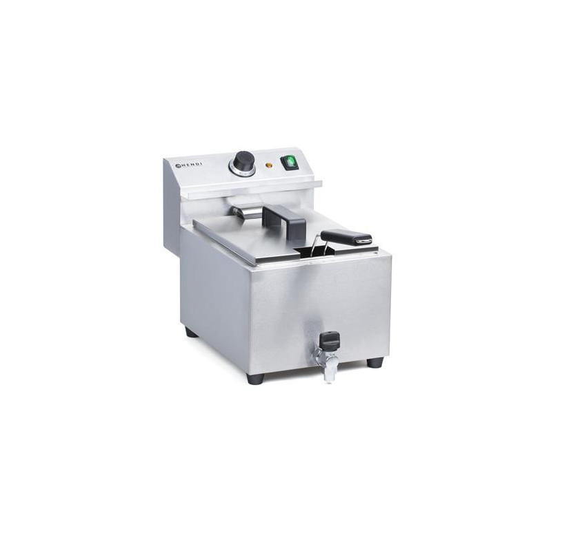 Frytownica MASTERPRO 8L z kranem spustowym