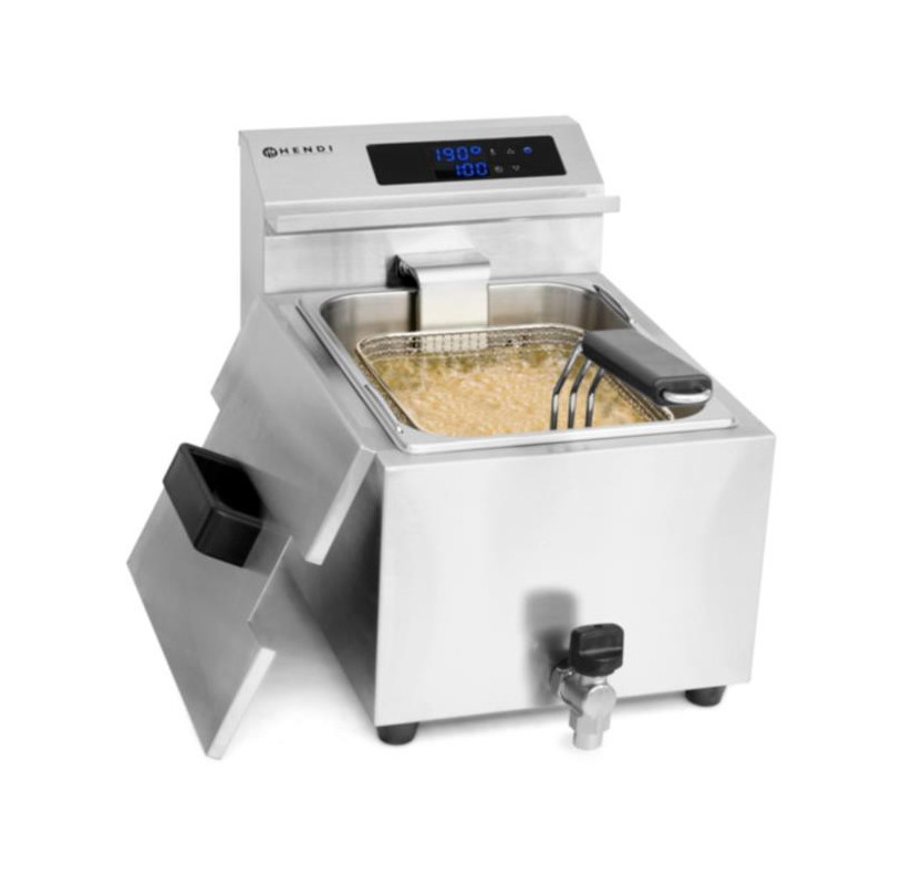 Frytownica Mastercook z cyfrowym panelem i kranem
