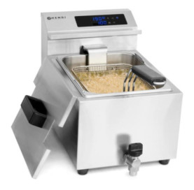 Frytownica cyfrowa Mastercook 2x8L z kranem spustowym