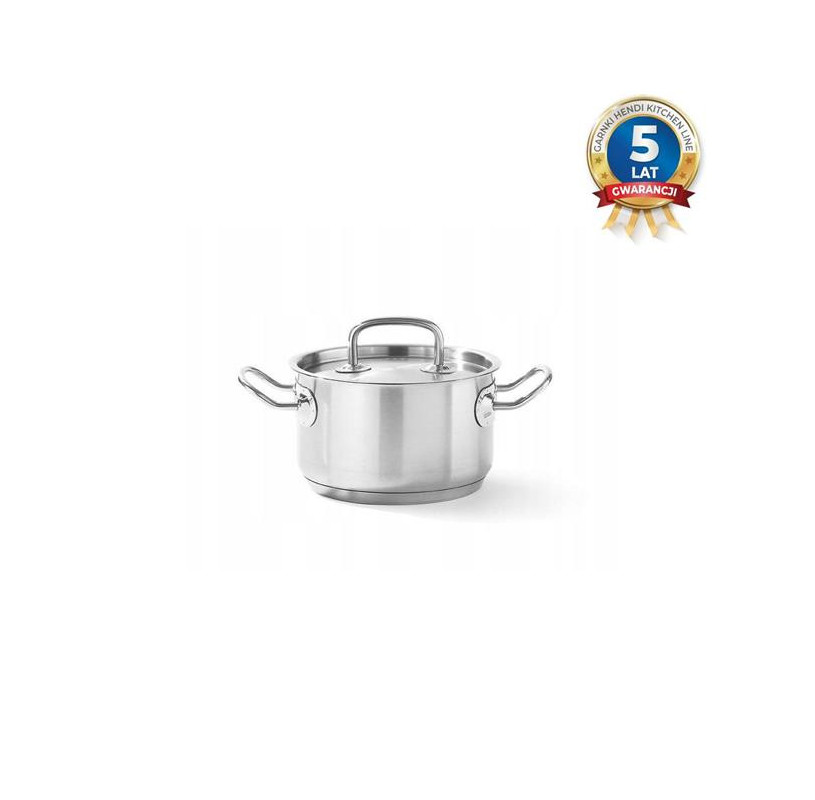 Garnek średni Kitchen Line 9L - Do kuchni indukcyjnych