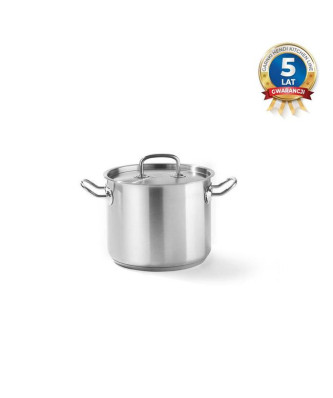Garnek wysoki Kitchen Line 20L, indukcja, stal 18/10