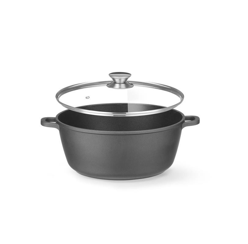 Garnek HENDI 7.5L z powłoką PTFE do indukcji