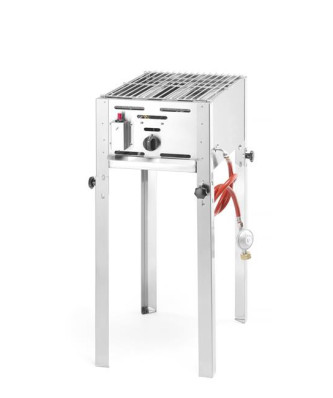 Grill gazowy GRILL-MASTER MINI na zewnątrz