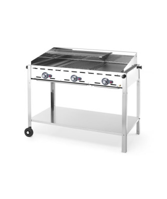 Grill Green Fire Profi Line 3-palnikowy - Kompaktowa Moc