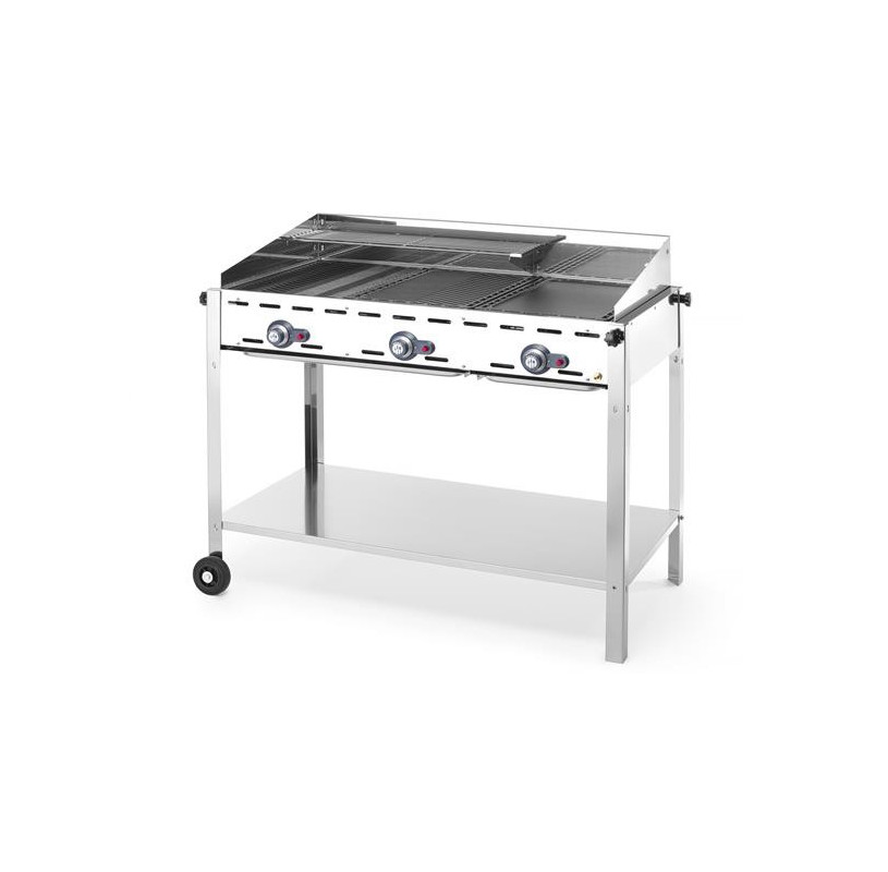 Grill Green Fire Profi Line 3-palnikowy - Kompaktowa Moc
