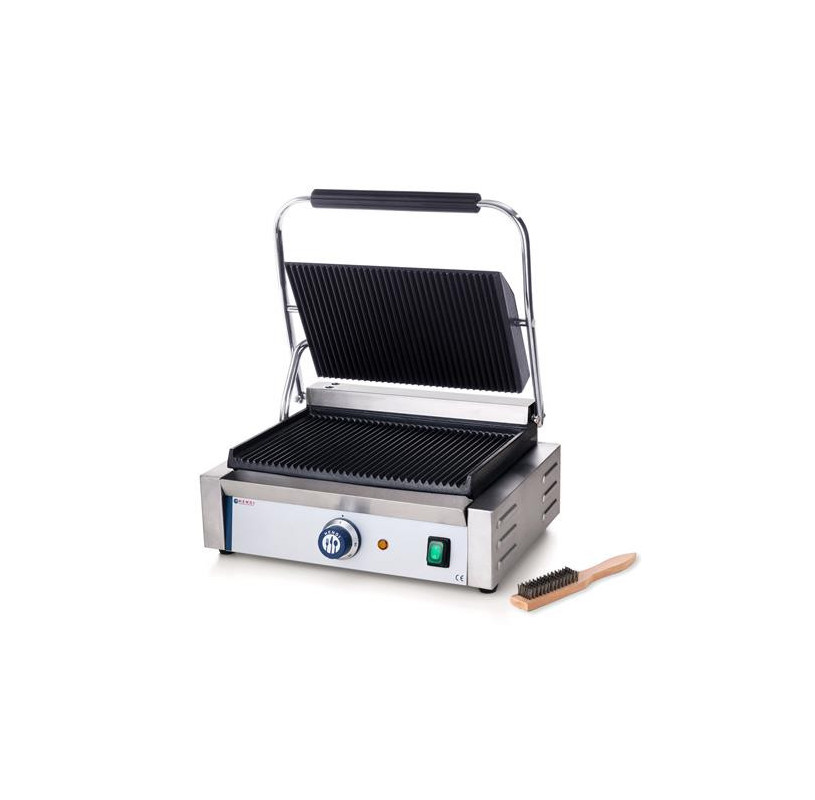 Grill Kontaktowy PANINI - Ryflowany do 300°C