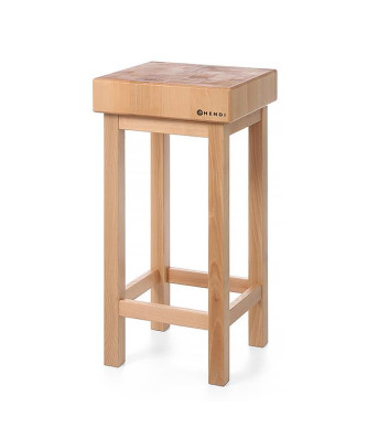 Kloc masarski drewniany 500x150 - stabilność i trwałość