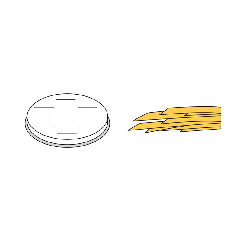 Końcówka FETTUCCINE do makaronu MPF2, 5/4