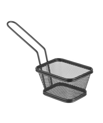 Koszyk Mini do Smażonych Przekąsek Czarny