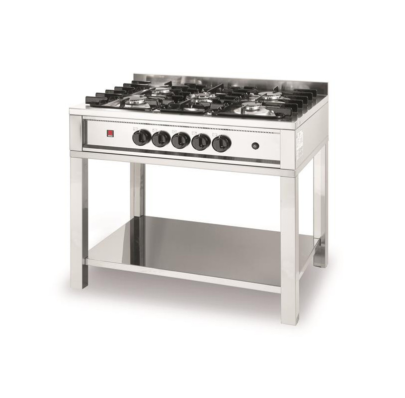 Kuchenka gazowa 5-palnikowa Kitchen Line dla gastronomii