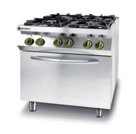 Kuchnia Gazowa 4-palnikowa Kitchen Line z Piekarnikiem GN1/1