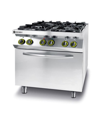 Kuchnia Gazowa 4-palnikowa Kitchen Line z Piekarnikiem GN1/1