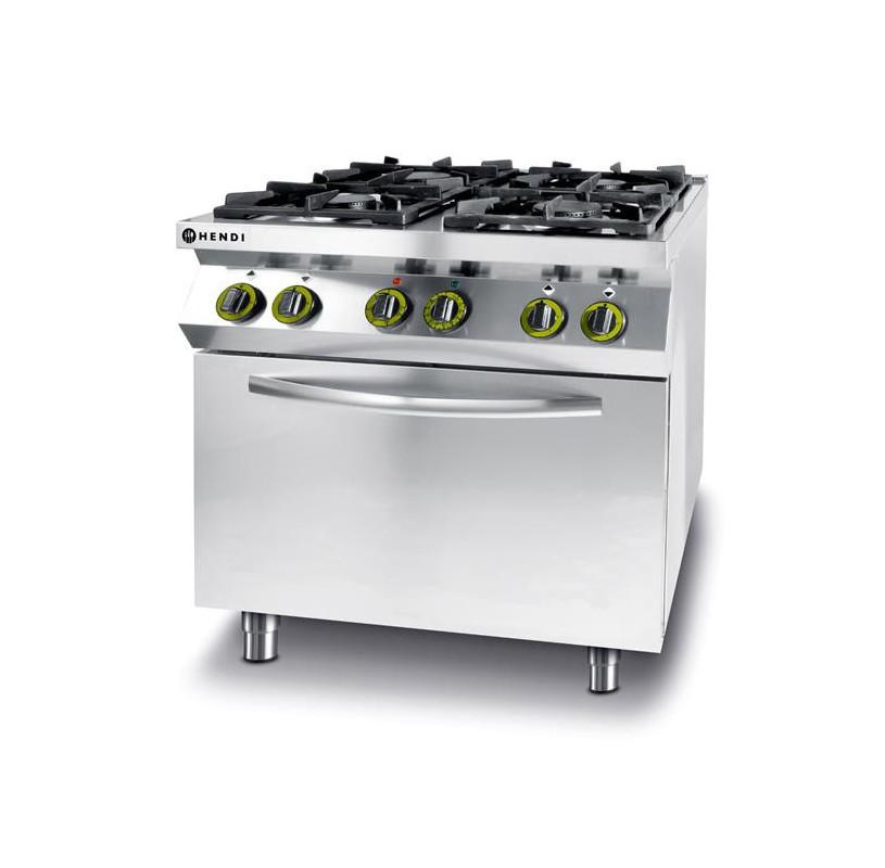 Kuchnia Gazowa 4-palnikowa Kitchen Line z Piekarnikiem GN1/1