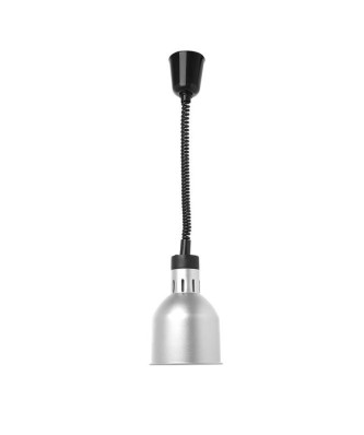 Lampa do Podgrzewania Potraw 175mm - Wisząca Srebrna