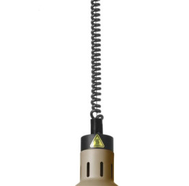 Lampa podgrzewająca HENDI, 250W, beżowy design
