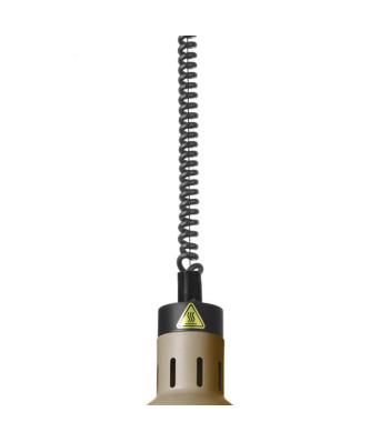 Lampa podgrzewająca HENDI, 250W, beżowy design