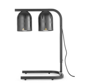 Lampa do podgrzewania potraw czarna 590-790 mm