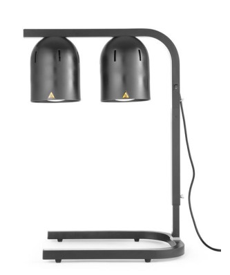 Lampa do podgrzewania potraw czarna 590-790 mm