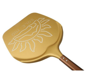 Łopata do pizzy Sole Mio - perforowana aluminiowa
