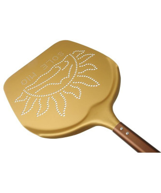Łopata do pizzy Sole Mio - perforowana aluminiowa