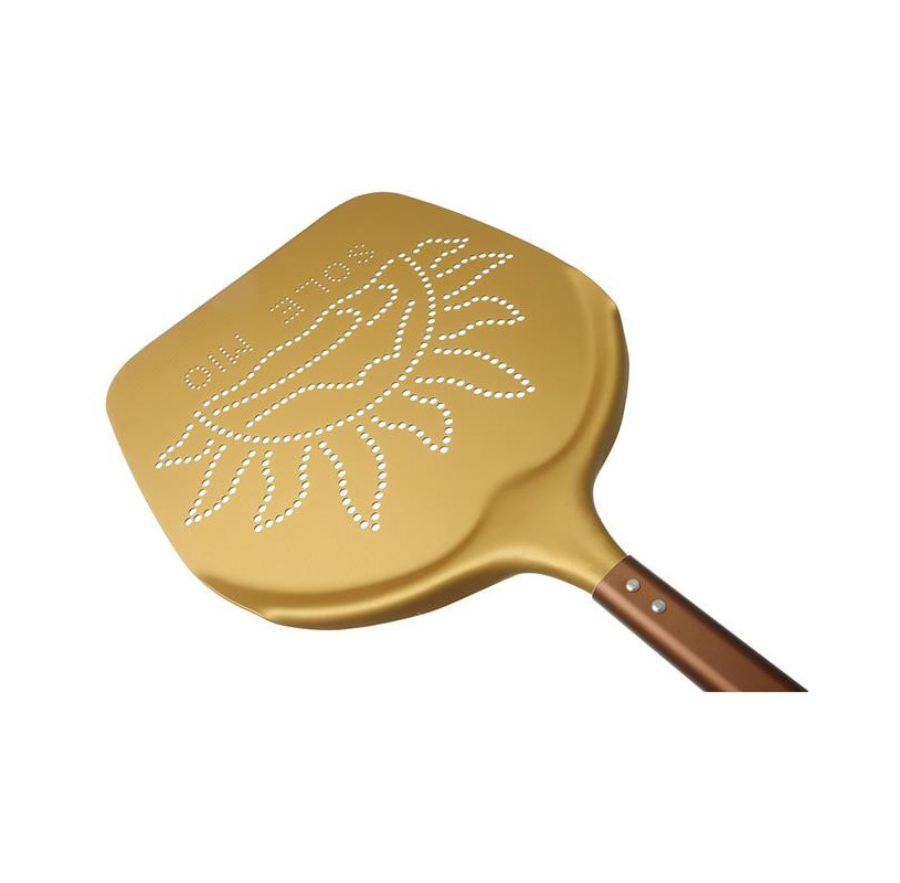Łopata do pizzy Sole Mio - perforowana aluminiowa