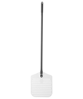 Łopata do pizzy kwadratowa perforowana, aluminium