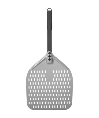 Łopata do pizzy 350x710mm - Anodowane aluminium, perforacja