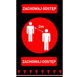 Mata bezpiecznego odstępu - dystans i higiena