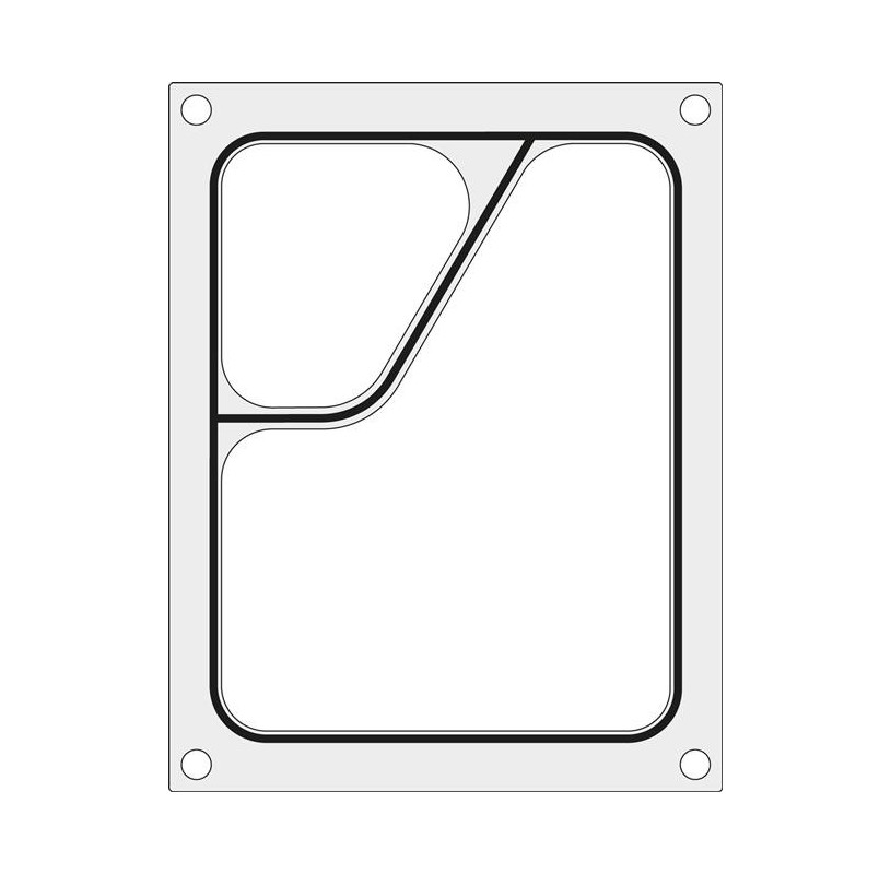 Matryca do zgrzewarki MANUPACK 190, tacka COLT 227x178