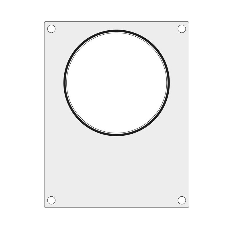 Matryca do zgrzewarki Bokama AG02E/AG02HD, fi 165 mm