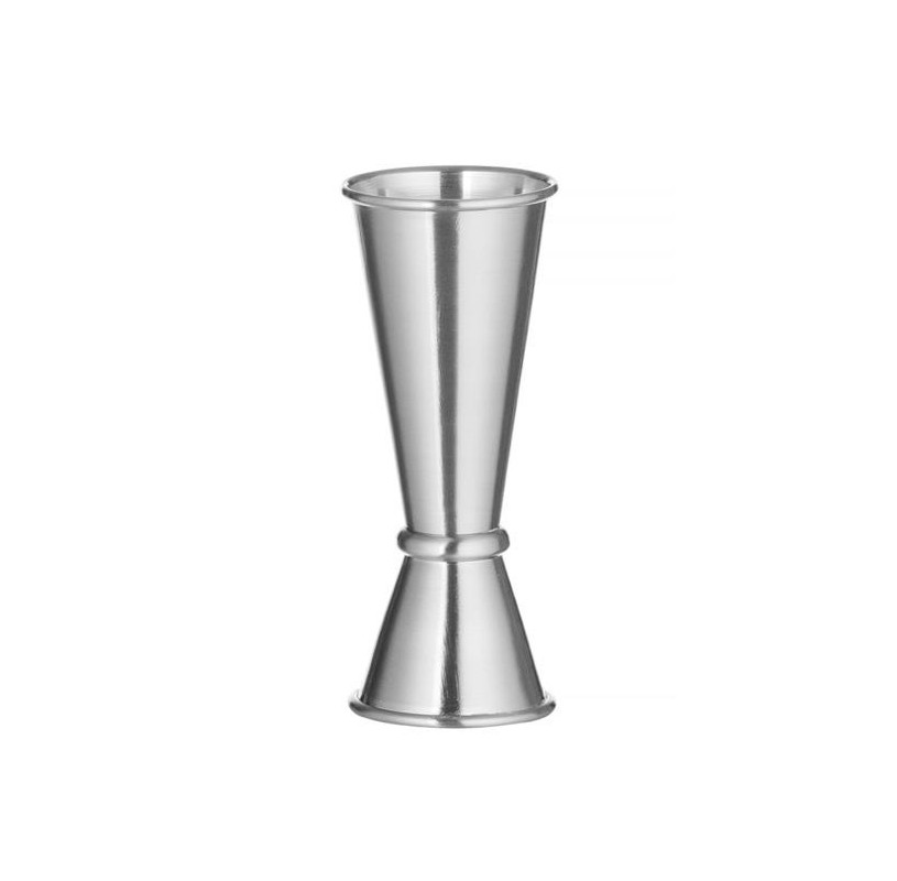 Miarka barmańska z pierścieniem 25ml/50ml Bar up