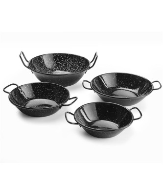 Miska do paelli emaliowana 185x43 mm