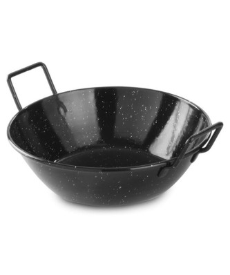 Miska do paelli emaliowana 185x43 mm