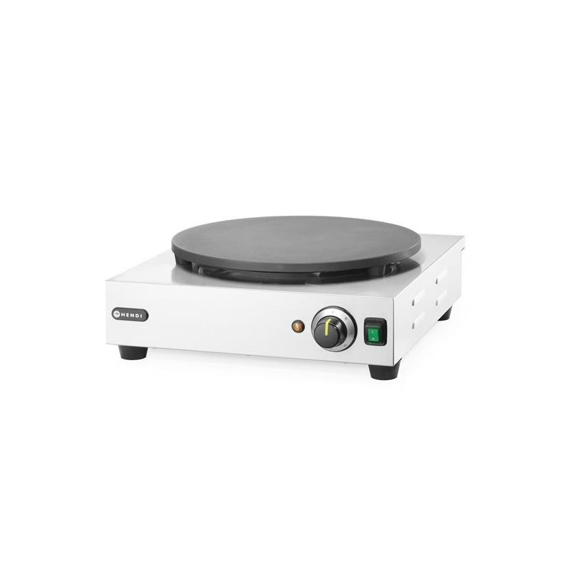 Naleśnikarka HENDI 230V/3000W, żeliwna płyta Ø400 mm