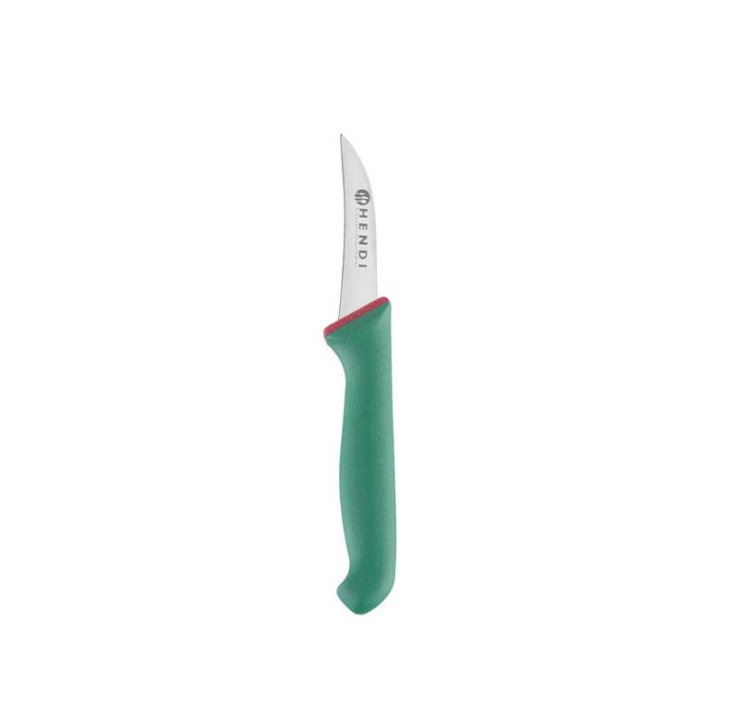 Nóż do obierania Green Line 70 mm, wygięte ostrze