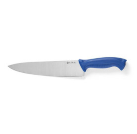Nóż kucharski 240 mm HACCP, niebieski - Niezawodność
