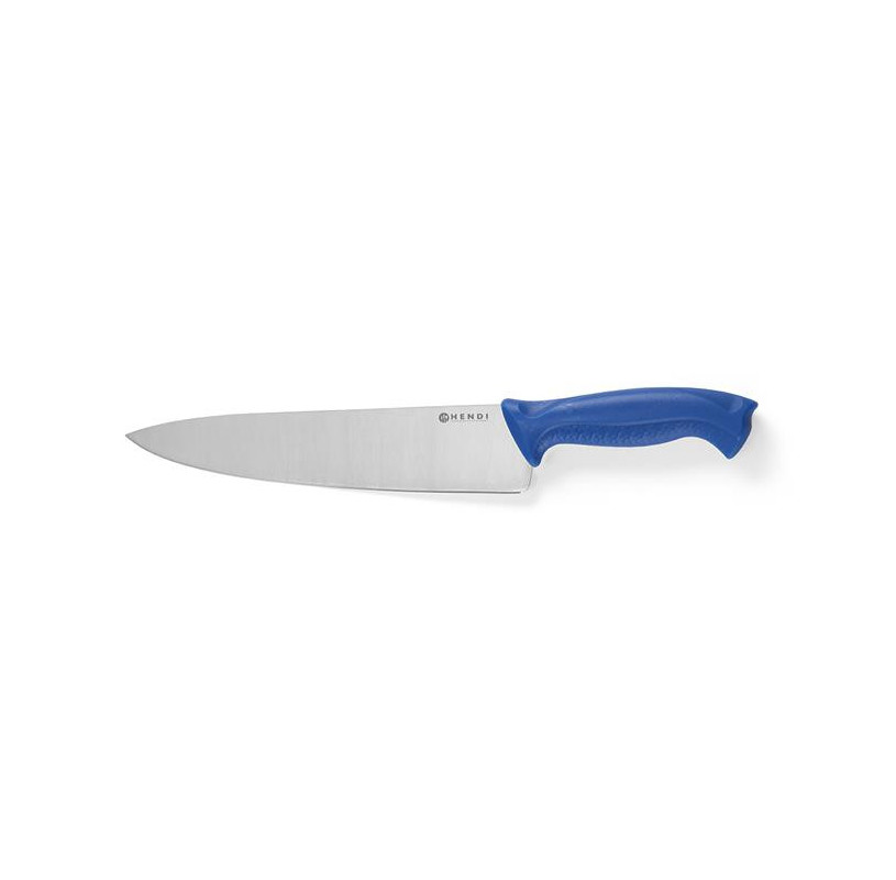 Nóż kucharski 240 mm HACCP, niebieski - Niezawodność